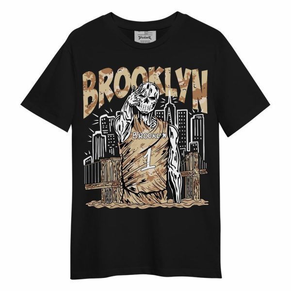 Desert Camo 3s Shirt - Brooklyn's Skeleton Unisex Shirt Matching Jordan Shirt Jezsport.com