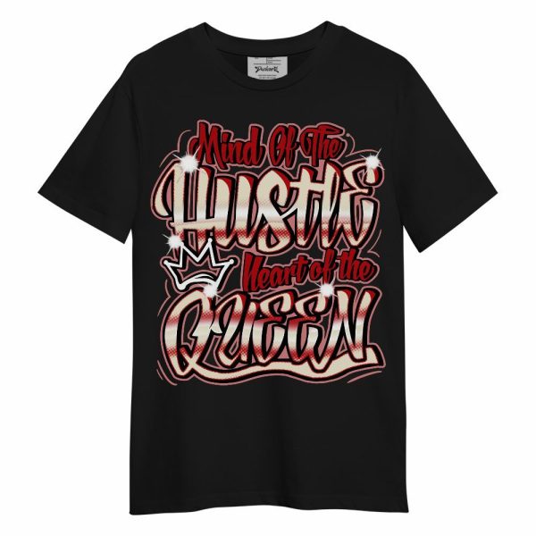 Cement Grey 3s Shirt - Hustles Heart Queens Unisex Shirt Matching Jordan Shirt Jezsport.com