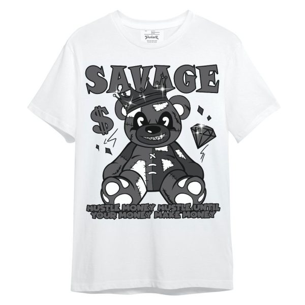 White Thunder 4s Shirt - Savages Bear Unisex Shirt Jezsport.com