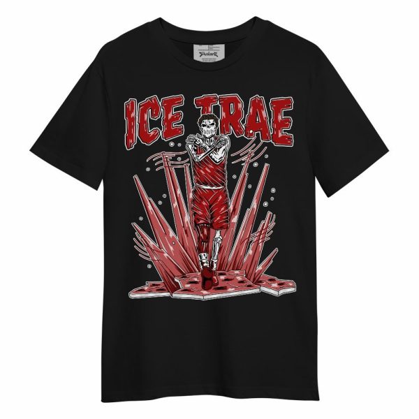 Red Taxi 12s Shirt - Freezed Skeleton Unisex Shirt Matching Jordan Shirt Jezsport.com