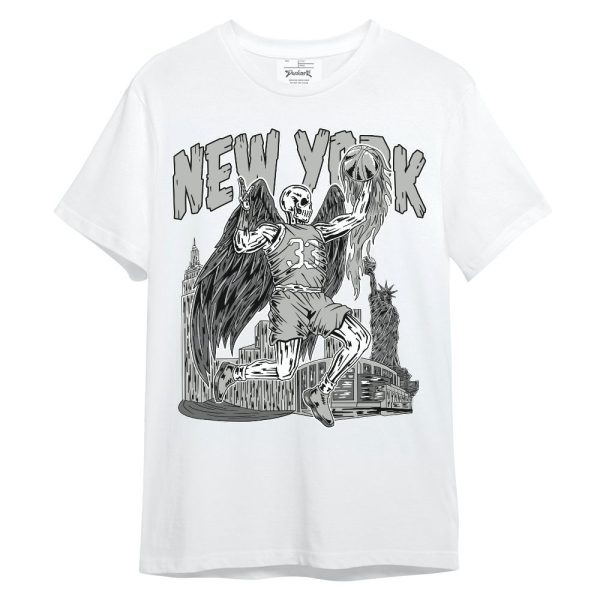 Paris Cement Grey 4s Shirt - Ewing Era Skeleton Unisex Shirt Matching Jordan Shirt Jezsport.com