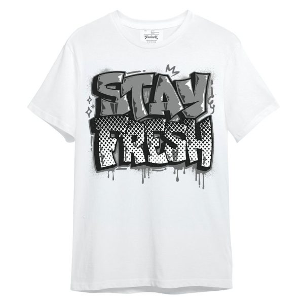 White Thunder 4s Shirt, Stay Fresh Dripping Unisex Shirt Matching Jordan Shirt Jezsport.com