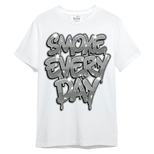 Black Wolf Grey 12s Shirt - Smokes Every Day Graphic Unisex Shirt Matching Jordan Shirt Jezsport.com