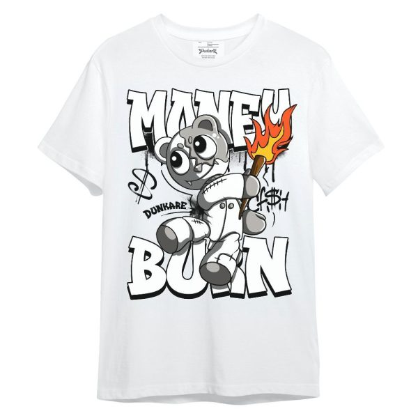 White Thunder 4s Shirt, Money Burn Unisex Shirt Matching Jordan Shirt Jezsport.com