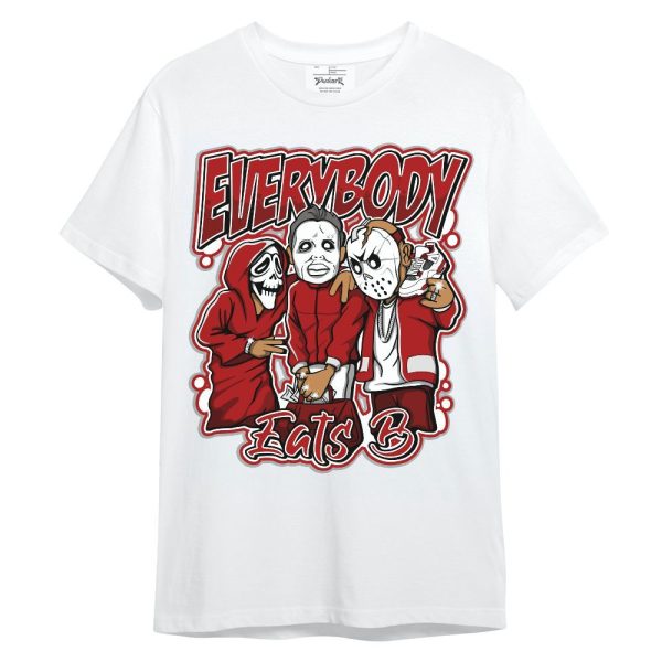 Red Taxi 12s Shirt - Everybody Eatin Bro Graphic Unisex Shirt Matching Jordan Shirt Jezsport.com