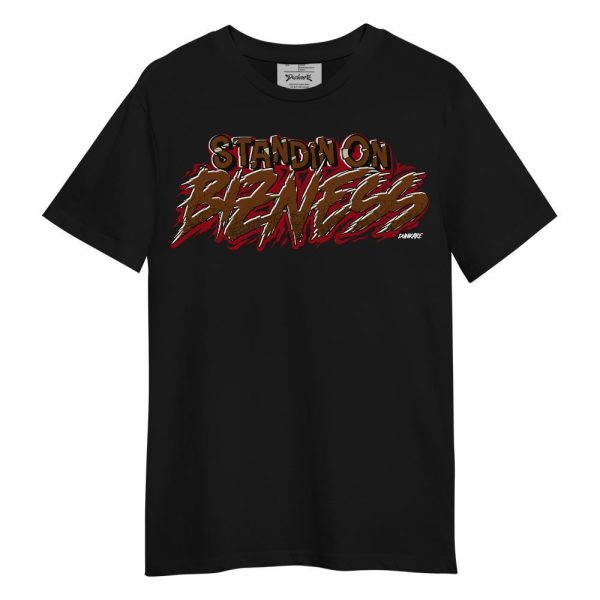 Archaeo Brown 5s Shirt, Standin On Bizness Unisex Shirt Matching Jordan Shirt Jezsport.com