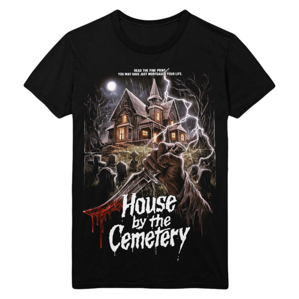 House by the Cemetery You May Have Just Mortgaged Your Life T Shirt Funny Halloween Shirt For Halloween Jezsport.com