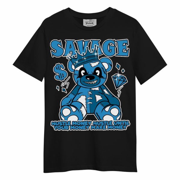 Powder Blue 9s Shirt - Savages Bear Unisex Shirt Matching Jordan Shirt Jezsport.com