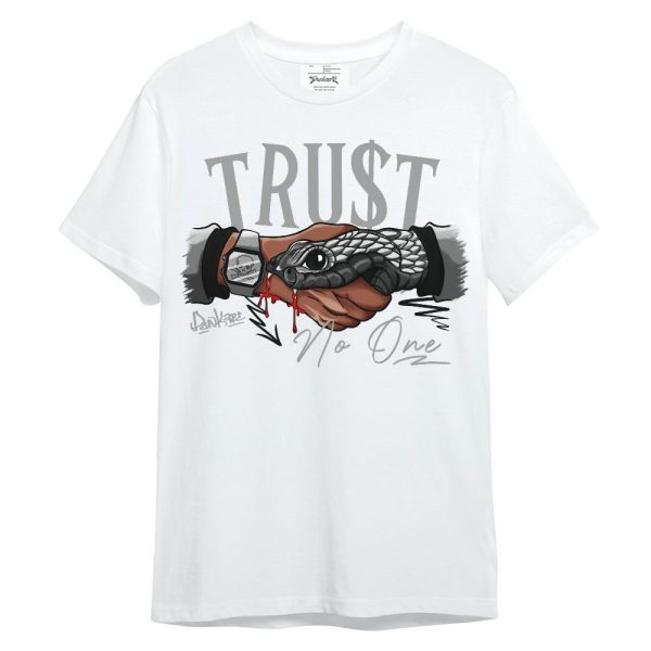 Black Wolf Grey 12s Shirt, Snake Trust No One Unisex Shirt Matching Jordan Shirt Jezsport.com