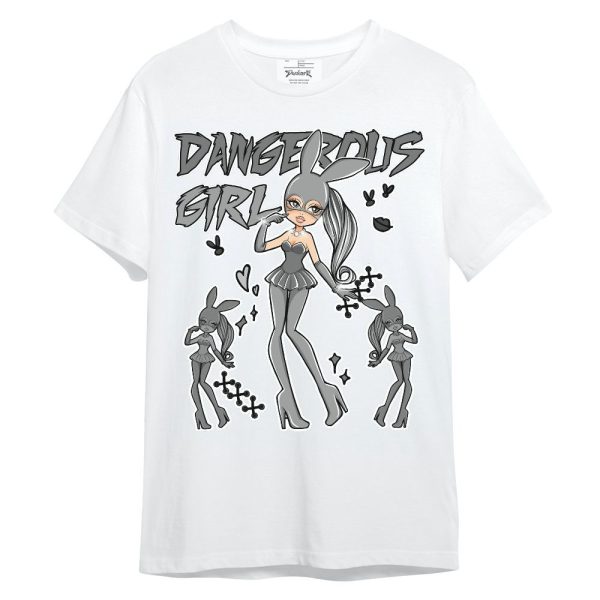 Black Wolf Grey 12s Shirt - Dangerous.Girl Unisex Shirt Matching Jordan Shirt Jezsport.com