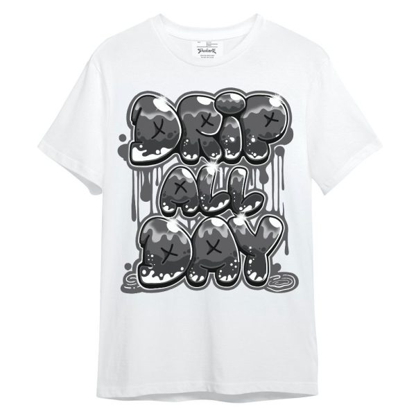 White Thunder 4s Shirt - DRIPPIN Days Graphic Unisex Shirt Jezsport.com