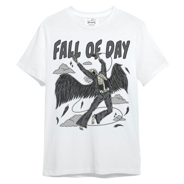 White Thunder 4s Shirt - Fall Of Days Skeleton Unisex Shirt Jezsport.com