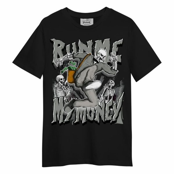 Paris Cement Grey 4s Shirt, Run Me My Money Unisex Shirt Matching Jordan Shirt Jezsport.com