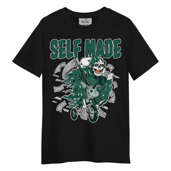 Oxidized Green 4s Shirt - Self Make Skeleton Unisex Shirt Matching Jordan Shirt Jezsport.com