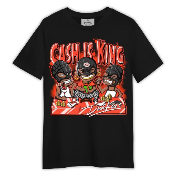 Georgia Peach 3s Shirt, Cash Is King Robber Gang Shirt Outfit 3 Cosmic Clay 1005 LGH Matching Jordan Shirt Jezsport.com