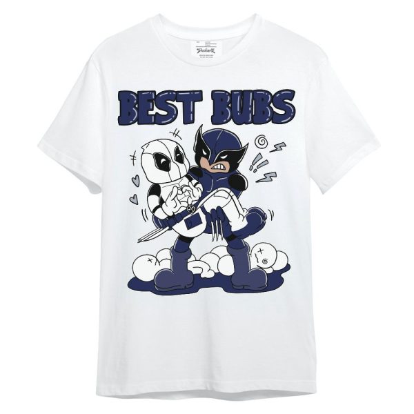 Midnight Navy 11s Shirt - Bubs Cartoon Unisex Shirt Matching Jordan Shirt Jezsport.com