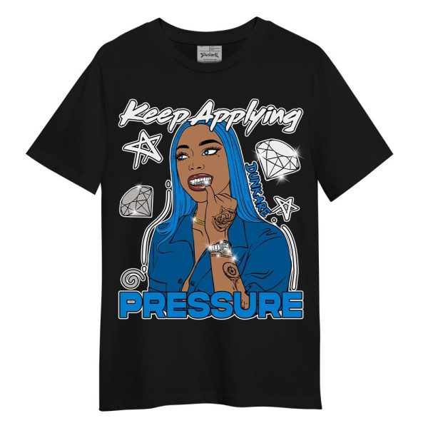 Industrial Blue 4s Shirt - Pressures Unique Shirt Unisex Matching Jordan Shirt Jezsport.com