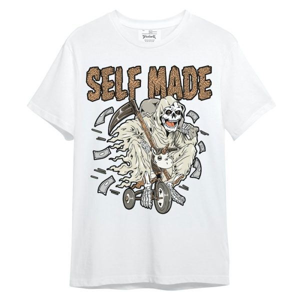 Orewood Brown 3s Shirt - Self Make Skeleton Unisex Shirt Matching Jordan Shirt Jezsport.com