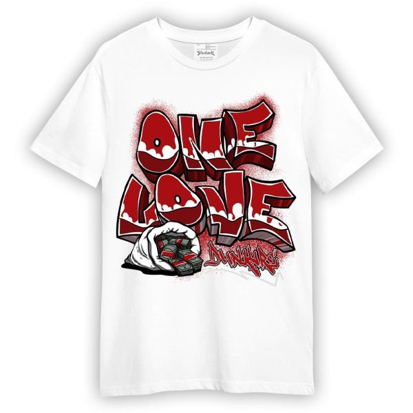 Red Taxi 12s Shirt - One Love Graffiti 2 Unisex Matching Jordan Shirt Jezsport.com