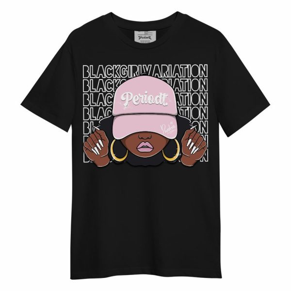 Orchid 4s Shirt, Black Girl Variation Unisex Shirt Matching Jordan Shirt Jezsport.com