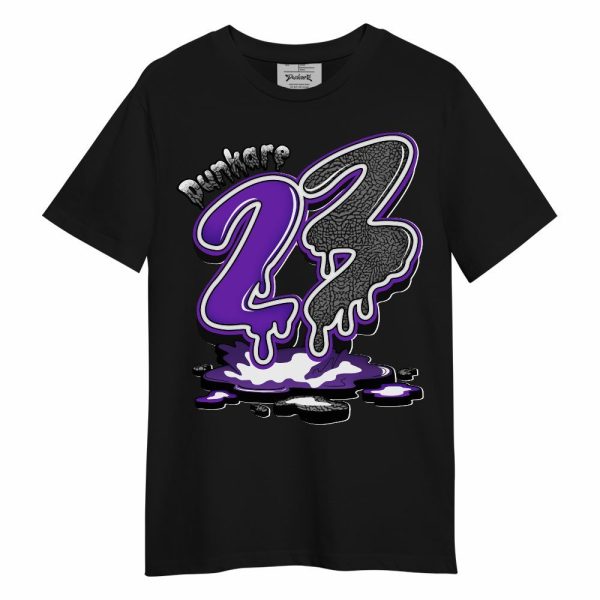 Retro Dark Iris 3s Shirt, 23 Drip Unisex Shirt Matching Jordan Shirt Jezsport.com