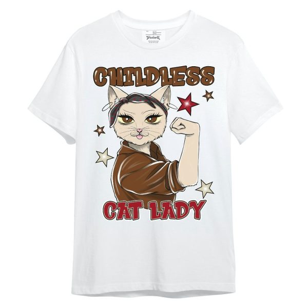 Archaeo Brown 5s Shirt - Childless Kat Lady Unisex Shirt Matching Jordan Shirt Jezsport.com