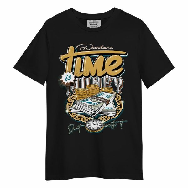 Retro Cacao Wow 4s Shirt, Time Is Money Unisex Shirt Matching Jordan Shirt Jezsport.com