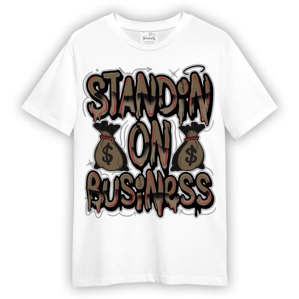 Olive 9s Shirt - Standin' Business Graphic Shirt Unisex Jezsport.com