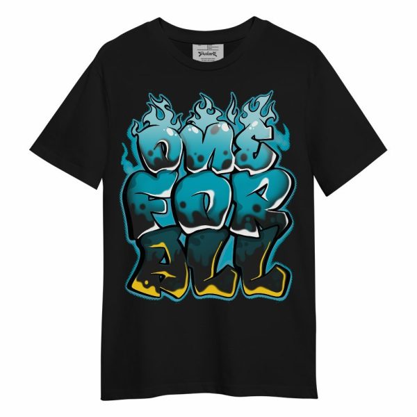 Retro Aqua 5s Shirt - Ones For All Graphic Unisex Shirt Jezsport.com