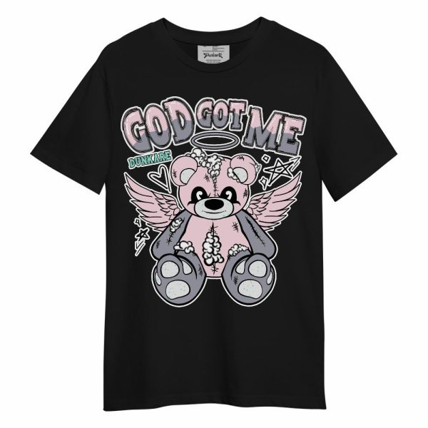 Retro Easter 5s Shirt - Gods Guides Me Bear Unisex Shirt Jezsport.com