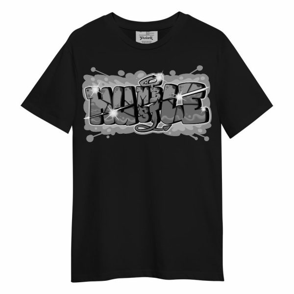 Black Wolf Grey 12s Shirt - Humbled Hustles Graphic Unisex Shirt Matching Jordan Shirt Jezsport.com