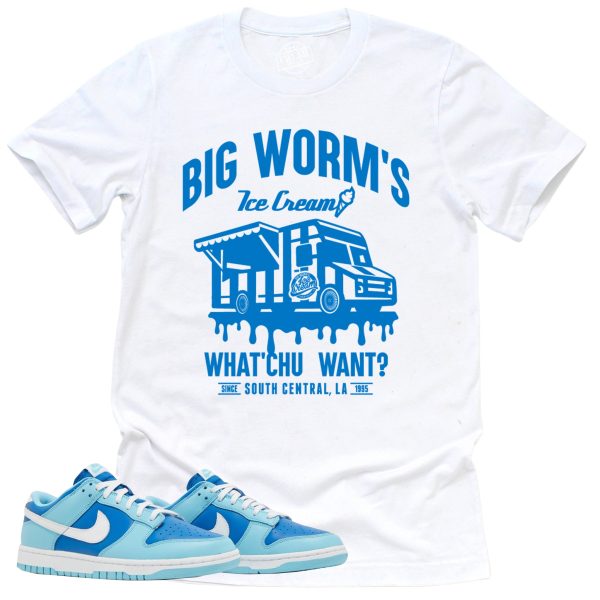 BW Ice Cream Shop Shirt, Retro Dunk Low Argon Sneaker Match Tee Jezsport.com