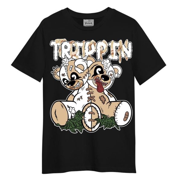 Desert Camo 3s Shirt - Trippin Bear Shirt Unisex Matching Jordan Shirt Jezsport.com