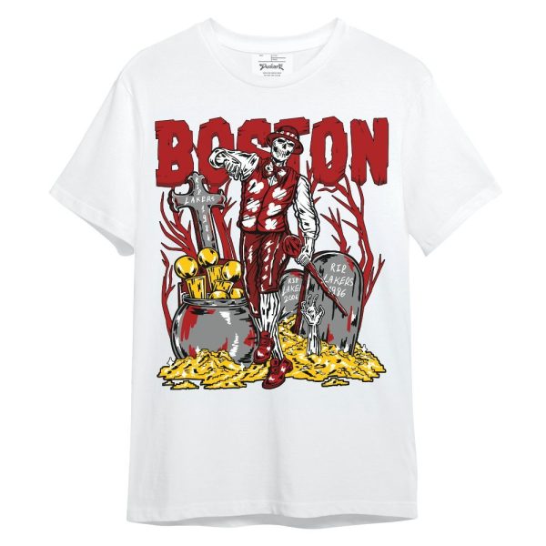 Red Taxi 12s Shirt - Goldrush Skeleton Unisex Shirt Matching Jordan Shirt Jezsport.com