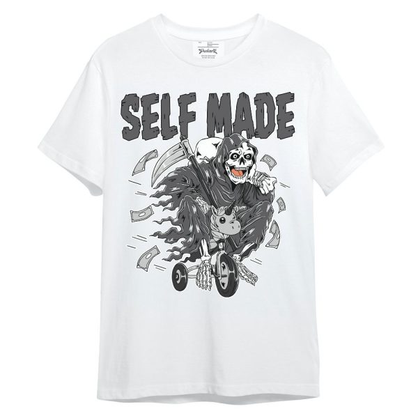 White Thunder 4s Shirt - Self Make Skeleton Unisex Shirt Jezsport.com