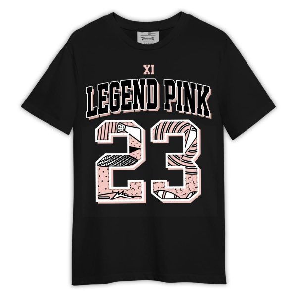 Low Legend Pink 11s Shirt, 90s Retro Number 23 Shirt Outfit Matching Jordan Shirt Jezsport.com