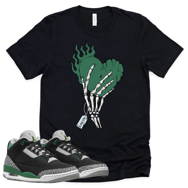 Cost Your Soul Shirt Retro Air Jordan 3 Pine Green Sneaker Match Tee Jezsport.com