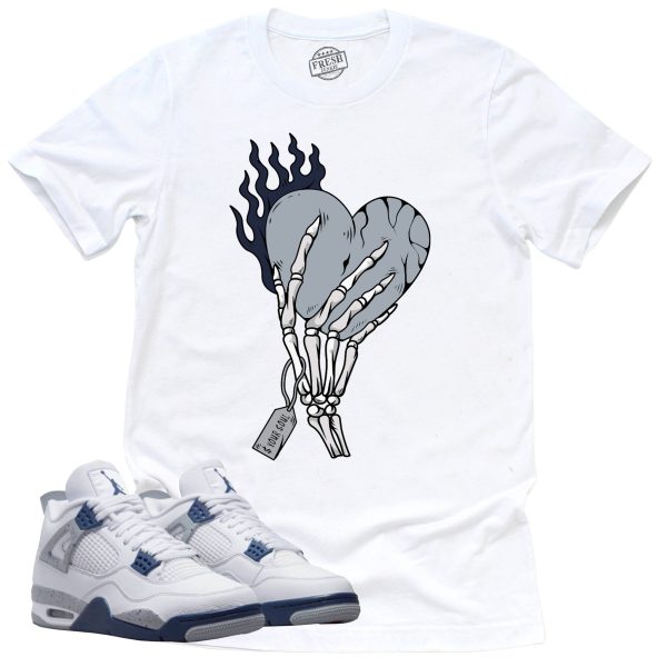 Cost Your Soul Shirt Retro Air Jordan 4 Midnight Navy Sneaker Match Tee Jezsport.com