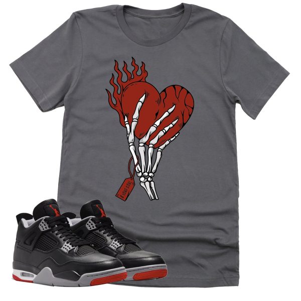 Cost Your Soul Shirt, Retro Air Jordan 4 BRED Reimagined Sneaker Match Tee Jezsport.com