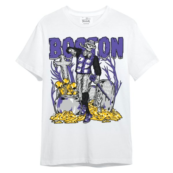 Retro Concord 5s Shirt - Goldrush Skeleton Unisex Shirt Jezsport.com