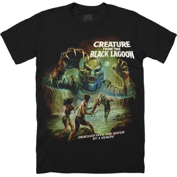 Creature From The Black Lagoon - T-shirt Funny Halloween Shirt For Halloween Jezsport.com