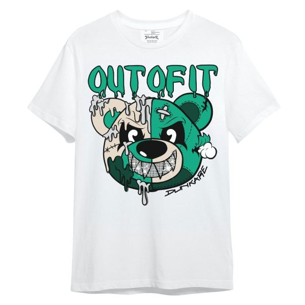 Oxidized Green 4s Shirt - Out Of It Bear Unisex Shirt Matching Jordan Shirt Jezsport.com