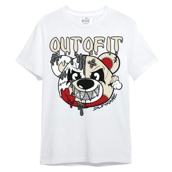 Cement Grey 3s Shirt - Out Of It Bear Unisex Shirt Matching Jordan Shirt Jezsport.com