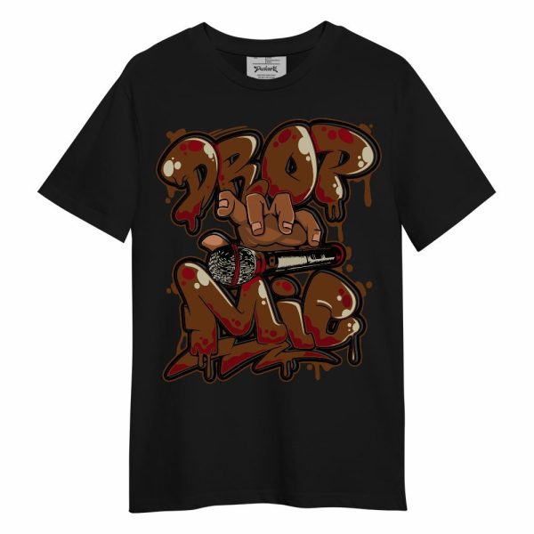 Archaeo Brown 5s Shirt - Drop Mic Unisex Shirt Matching Jordan Shirt Jezsport.com