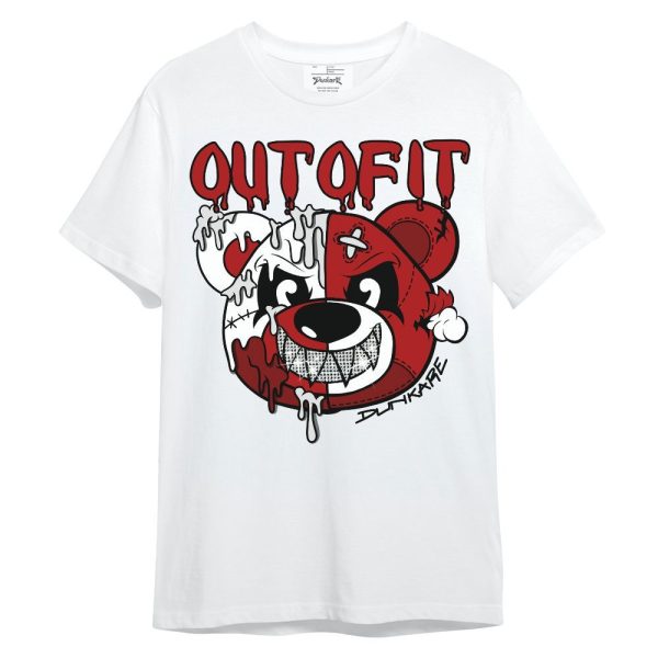 Red Taxi 12s Shirt - Out Of It Bear Unisex Shirt Matching Jordan Shirt Jezsport.com