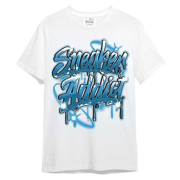 Powder Blue 9s Shirt - Addiction Sneakers Graphic Unisex Shirt Matching Jordan Shirt Jezsport.com