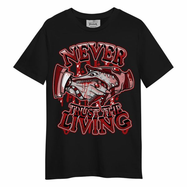 Red Taxi 12s Shirt - Never Trusting Living Halloween Graphic Unisex Shirt Matching Jordan Shirt Jezsport.com