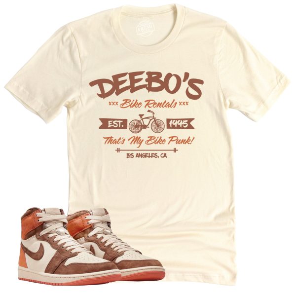 Deebo's Bike Shop Shirt, Air Jordan 1 Cacao Sneaker Match Tee Jezsport.com