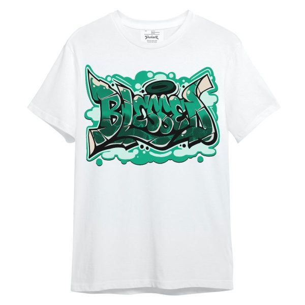 Oxidized Green 4s Shirt - Blessing Graphic Unisex Shirt Matching Jordan Shirt Jezsport.com