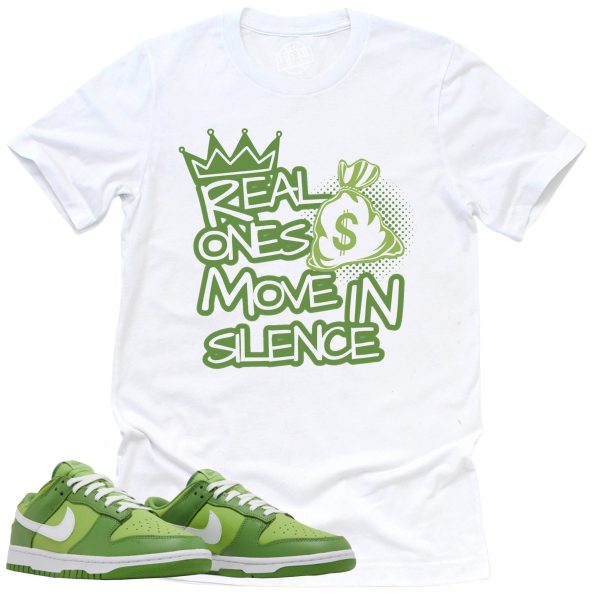 Real Ones Shirt, Retro Dunk Low Chlorophyll Sneaker Match Tee Jezsport.com